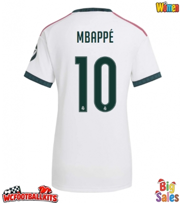 Real Madrid Kylian Mbappe #10 Replica Home Stadium Shirt for Women 2026-27 Short Sleeve